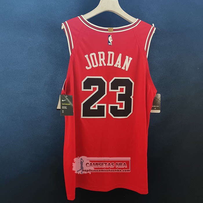 Camiseta Chicago Bulls Michael Jordan NO 23 Icon Autentico Rojo
